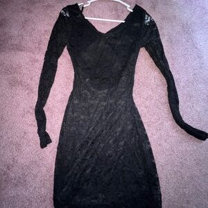 Black Lace Dress